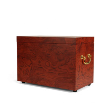 Luxury big antique wood gold jewelry storage case custom large vintage organizer drawer jewel box